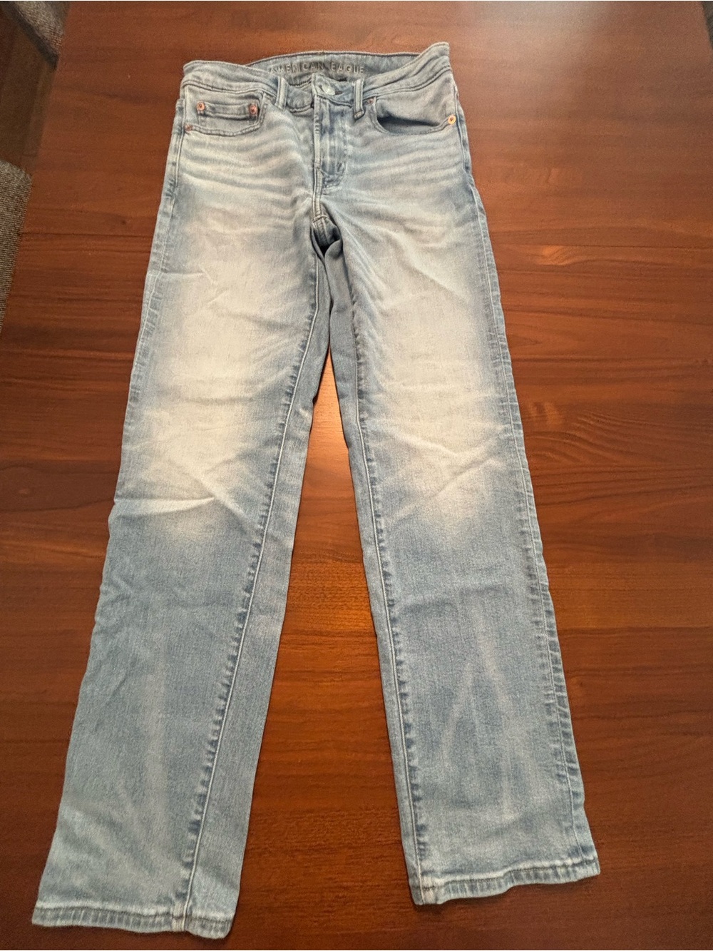 American Eagle Outfitters Light Blue Straight Jeans